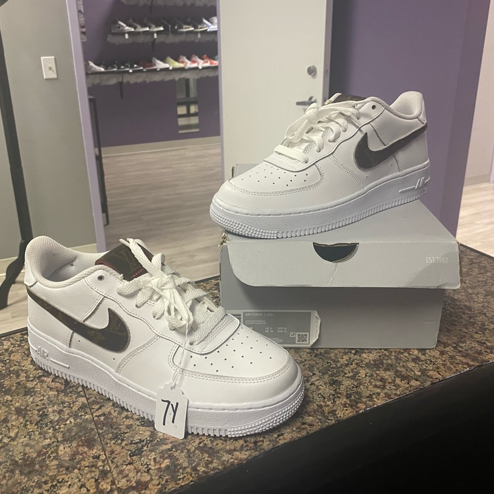 Nike AF1 Custom “Louis Vuitton”